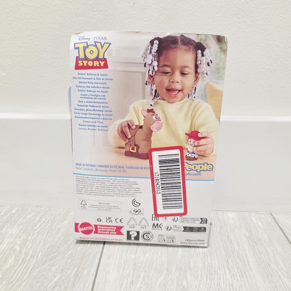 Fisher-Price Little People Toy Story Jessie & Bobbin’ Bullseye Horse - Picture 2 of 2